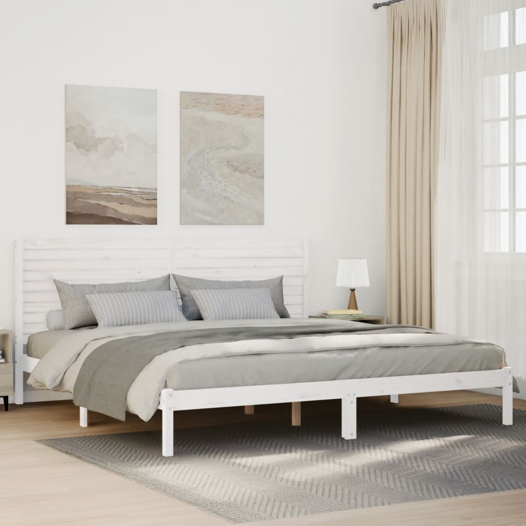 vidaXL Cadre de lit massif hout 75x190 cm