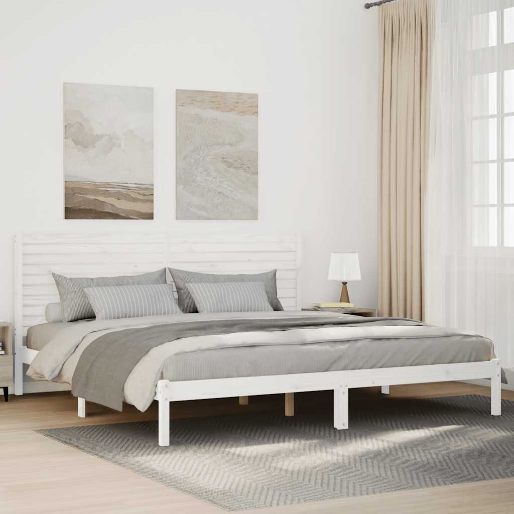 vidaXL Cadre de lit massif hout 75x190 cm