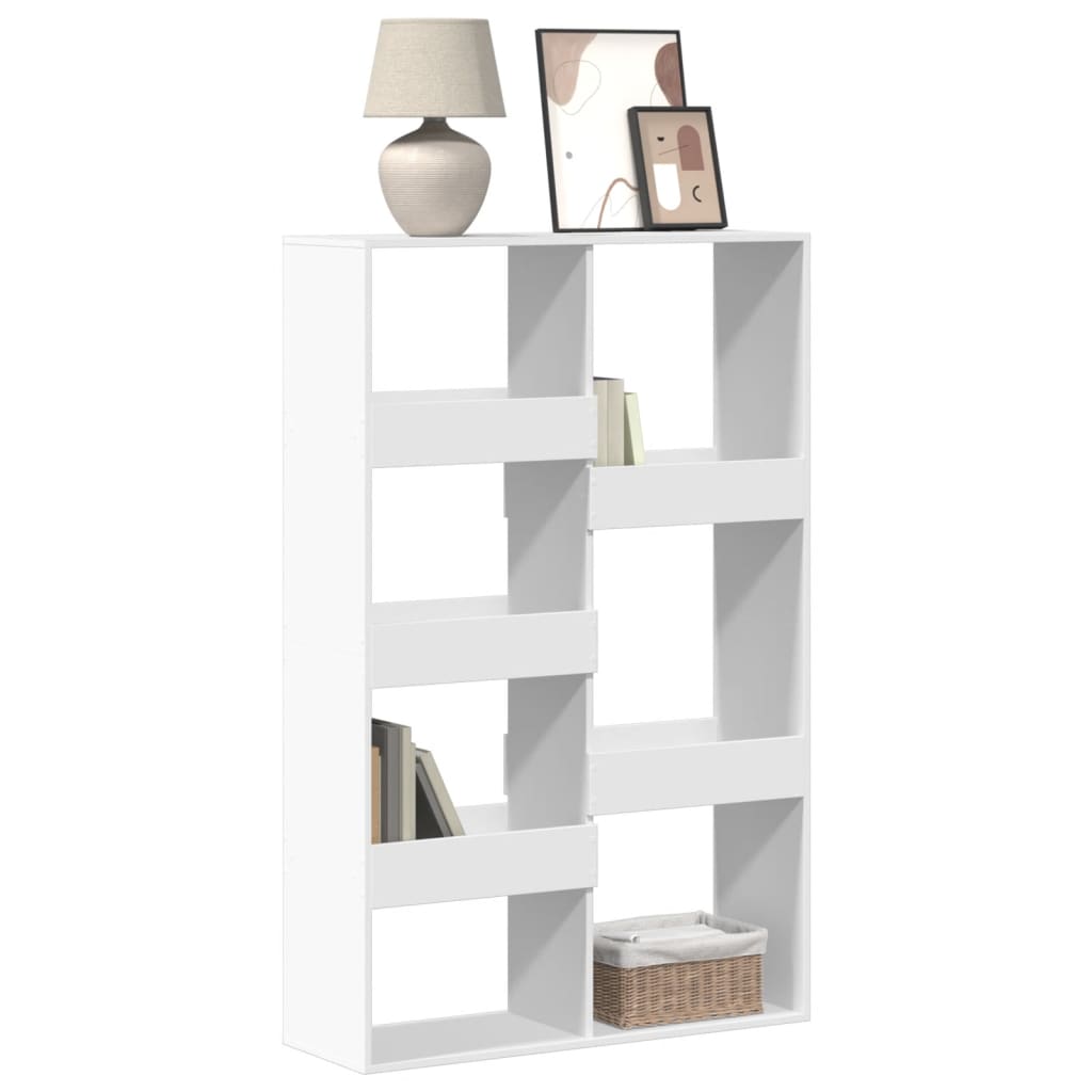 vidaXL Boekenkast 100x33x135 cm bewerkt hout wit
