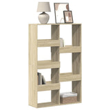 vidaXL Boekenkast 100x33x135 cm bewerkt hout wit