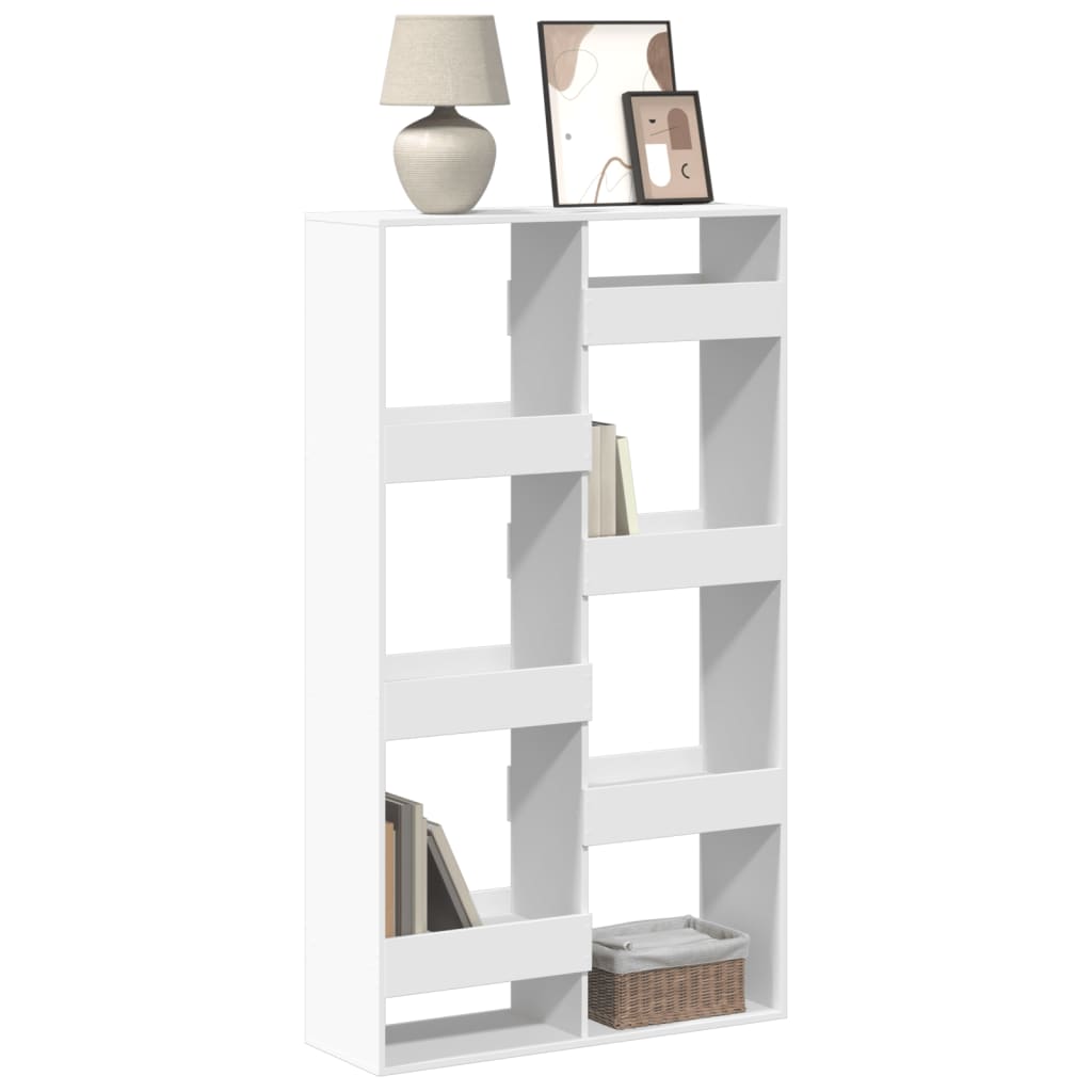 vidaXL Boekenkast 100x33x135 cm bewerkt hout wit