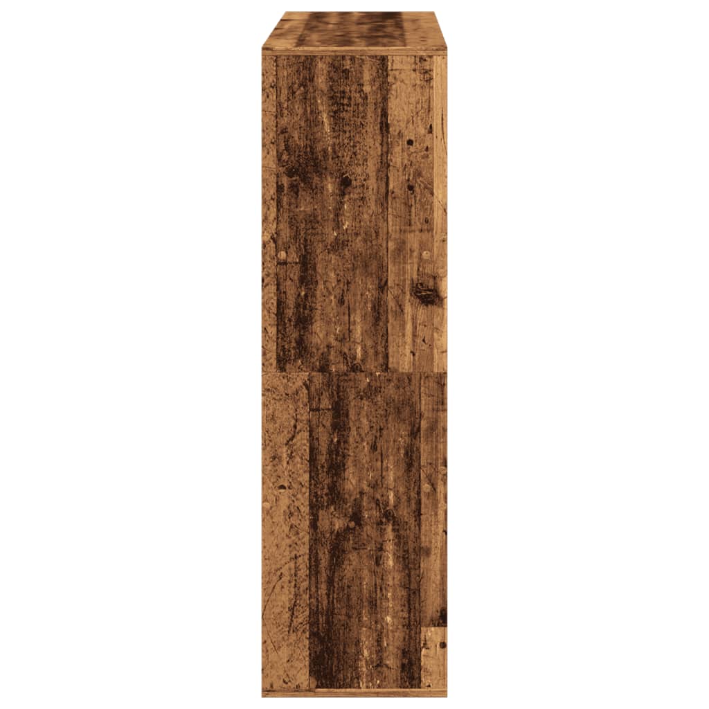 vidaXL Kamerscherm 100x33x115 cm bewerkt hout wit