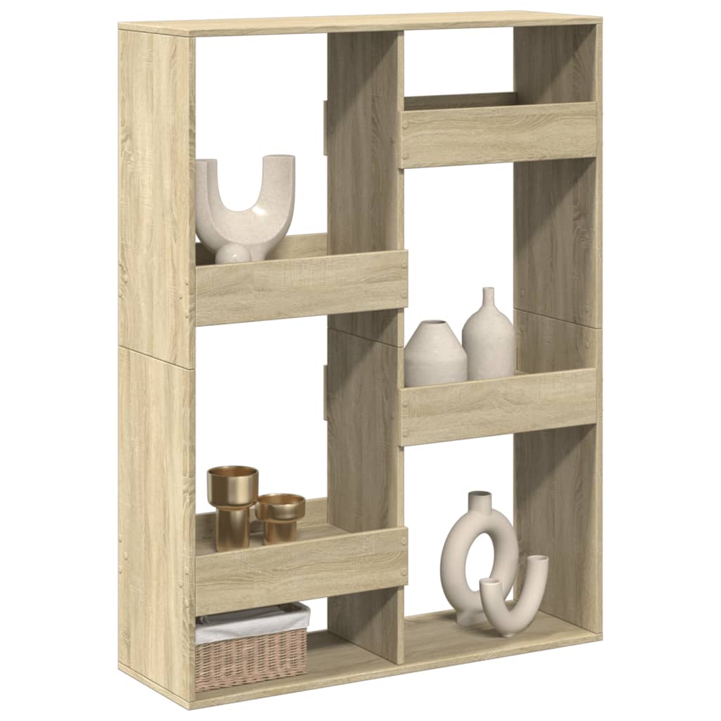 vidaXL Kamerscherm 100x33x115 cm bewerkt hout wit