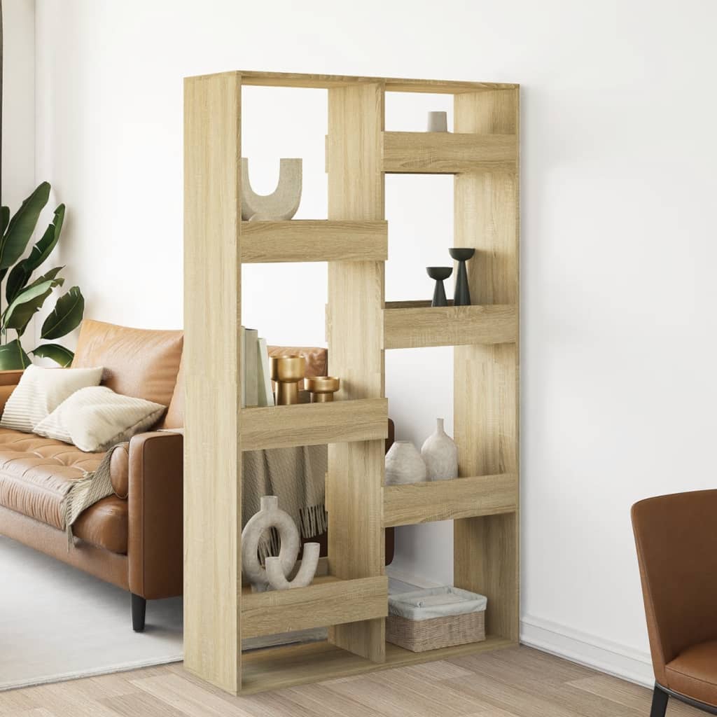 vidaXL Kamerscherm 100x33x115 cm bewerkt hout wit