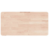 vidaXL Werkbank rechthoekig 100x60x81,5 cm massief eikenhout