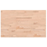 vidaXL Workbench rectangular 100x60x81.5 cm solid beech wood