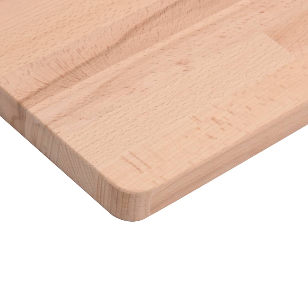 vidaXL Workbench rectangular 100x60x81.5 cm solid beech wood