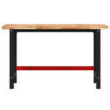 vidaXL Werkbank rechthoekig 100x60x83 cm massief acaciahout