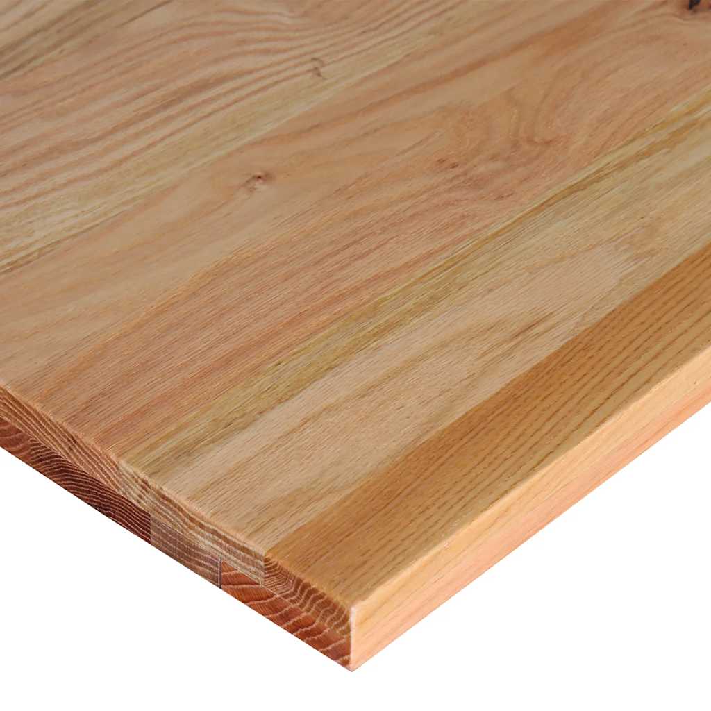 vidaXL Workbench 100x60x81.5 cm Solid Oak Wood