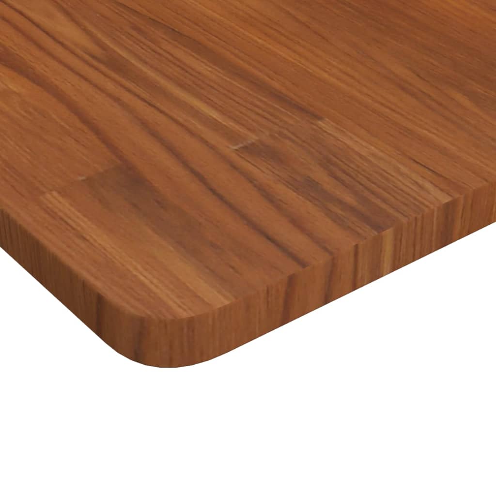 vidaXL Werkbank rechthoekig 100x60x(71,5-98) cm massief eikenhout
