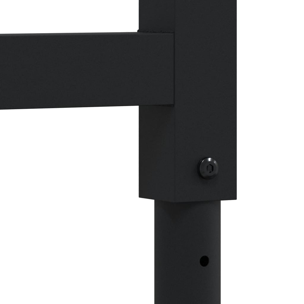 vidaXL Werkbank rechthoekig 100x60x(71,5-98) cm massief eikenhout