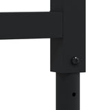 vidaXL Werkbank rechthoekig 100x60x(71,5-98) cm massief eikenhout