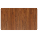 vidaXL Werkbank rechthoekig 100x60x(71,5-98) cm massief eikenhout