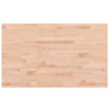 vidaXL Werkbank rechthoekig 100x60x(71,5-98) cm massief beukenhout