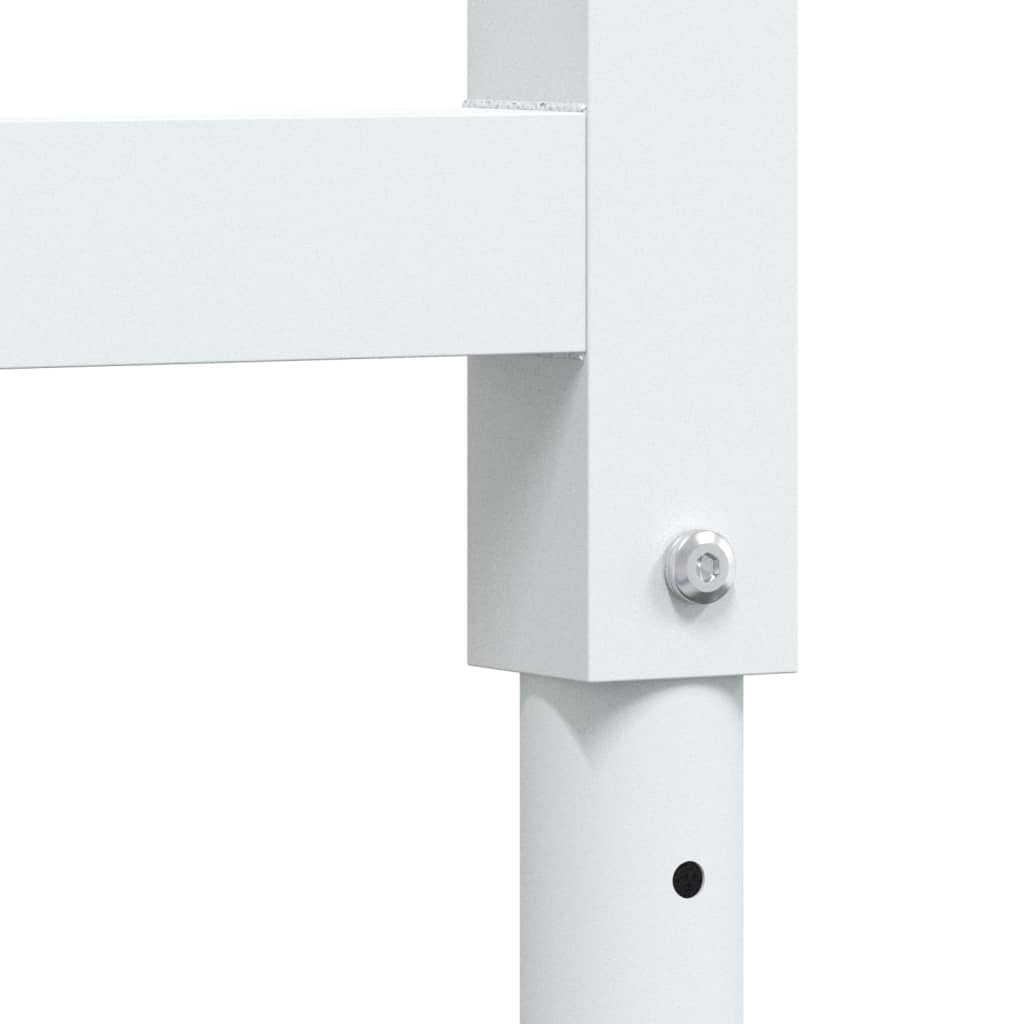 vidaXL Werkbank rechthoekig 80x60x(73-99,5) cm massief acaciahout
