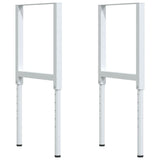 vidaXL Werkbank rechthoekig 80x60x(73-99,5) cm massief acaciahout