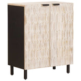vidaXL Sideboard 3 pcs White Washed Finish 180 x 33 x 75 cm