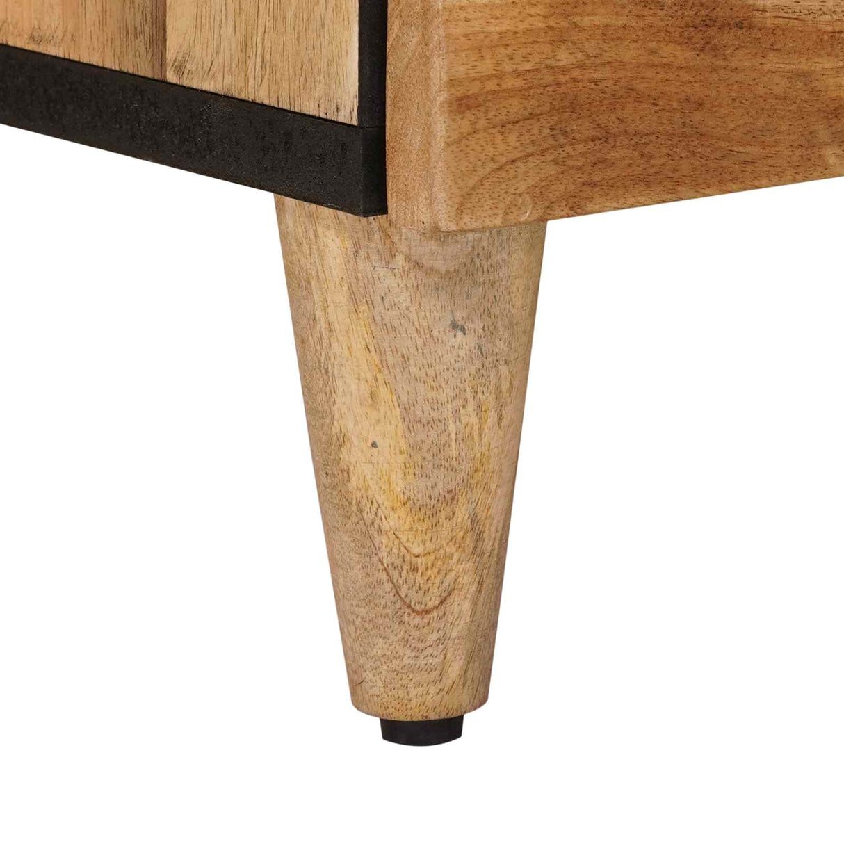 vidaXL Sideboard 2 pcs Natural 60 x 33 x 75 cm Solid Mango Wood