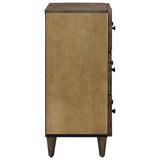 vidaXL Sideboard 2 pcs White 60 x 33.5 x 75 cm Solid Mango Wood