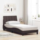 vidaXL Cadre de lit pour matelas "Hanko" 80x200 cm gris gris