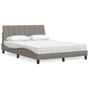 vidaXL Lit avec matelas "Hanko" avec coussins lumineux 80x200 cm