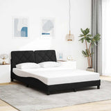 vidaXL Bedframe zonder matras 80x200 cm stof lichtgrijs