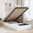 vidaXL Bedframe zonder matras kunstleer zwart 80x200 cm