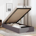 vidaXL Bedframe zonder matras kunstleer zwart 80x200 cm
