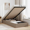vidaXL Bedframe zonder matras kunstleer zwart 80x200 cm