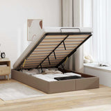 vidaXL Cadre de lit avec matelas d'art noir 80x200 cm