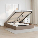 vidaXL Cadre de lit avec matelas d'art noir 80x200 cm