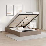 vidaXL Cadre de lit avec matelas d'art noir 80x200 cm