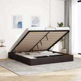 vidaXL Cadre de lit avec matelas 80x200 cm en tissu avec éclairage