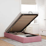 vidaXL Bed Frame without Mattress 80x200 cm Velvet Light Grey