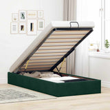 vidaXL Bed Frame without Mattress 80x200 cm Velvet Light Grey