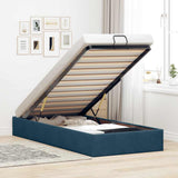 vidaXL Bed Frame without Mattress 80x200 cm Velvet Light Grey