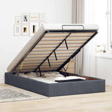 vidaXL Bed Frame without Mattress 80x200 cm Velvet Light Grey