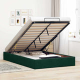 vidaXL Bed Frame without Mattress 80x200 cm Velvet Light Grey