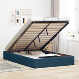 vidaXL Bed Frame without Mattress 80x200 cm Velvet Light Grey