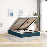 vidaXL Bed Frame without Mattress 80x200 cm Velvet Light Grey