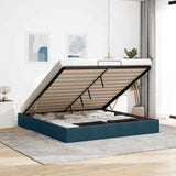 vidaXL Bed Frame without Mattress 80x200 cm Velvet Light Grey