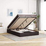 vidaXL Ottoman bed with mattress 80x200 cm fabric light grey