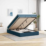vidaXL Ottoman Bed with Mattress 80x200 cm Velvet Light Grey