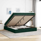 vidaXL Ottoman Bed with Mattress 80x200 cm Velvet Light Grey
