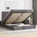 vidaXL Ottomaanse bed met matras 80x200cm kunstleer zwart
