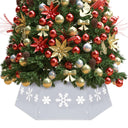 vidaXL Christmas Tree Skirt Ø68x25 cm red
