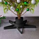 vidaXL Christmas Tree Stand 47x47x13.5 cm black