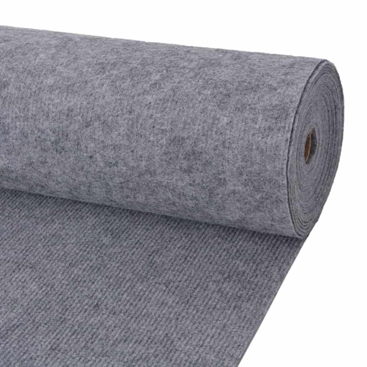 vidaXL Tapijt Antracietkleurig 1,2 x 10 m Polyester