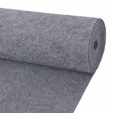 vidaXL Tapijt Antracietkleurig 1,2 x 10 m Polyester