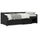 vidaXL Slaapbank met 3 lades IRUN 90x200 cm massief grenenhout